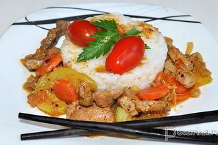 Овощное рагу со свининой по-вьетнамски