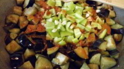 рагу из баклажанов на зиму