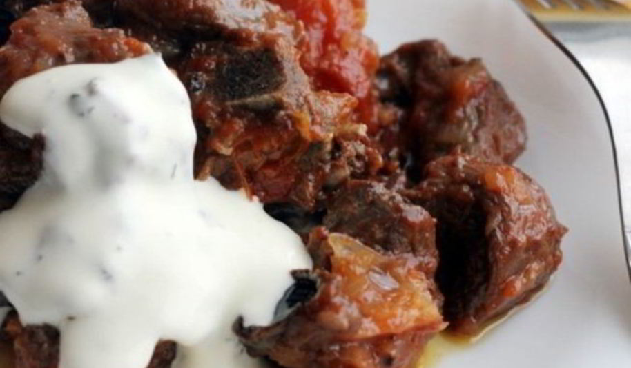 Рецепт рагу из баранины в мультиварке