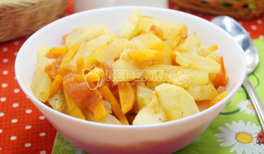 Рецепт рагу из кабачков