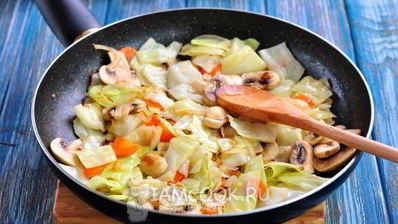 рагу из тыквы с овощами