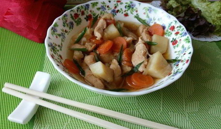 Рецепт рагу по-японски никудзяга