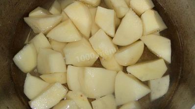 рагу с капустой картошкой и мясом