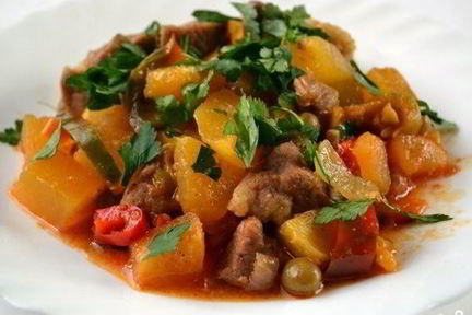 Рагу со свининой