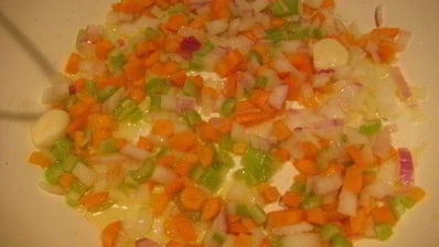 стручковая фасоль с мясным рагу