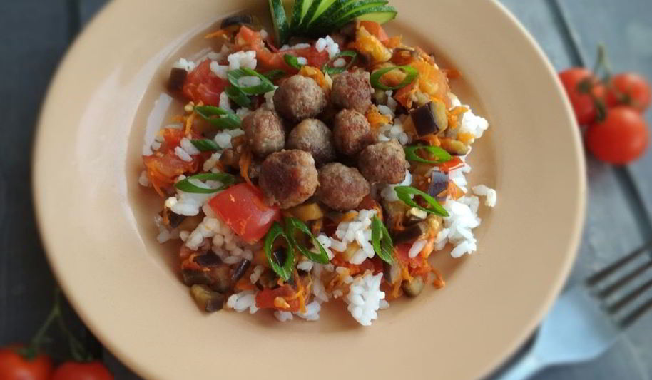 Рецепт фрикаделек с ризотто