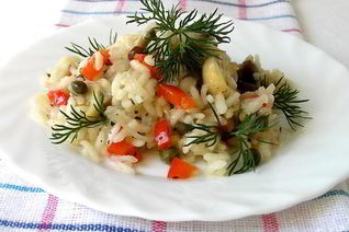 Грибное ризотто