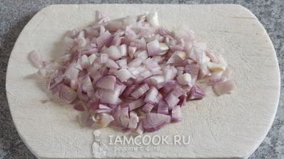 постное ризотто со спаржей и шампиньонами