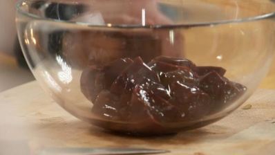 ризотто из перловки с индейкой