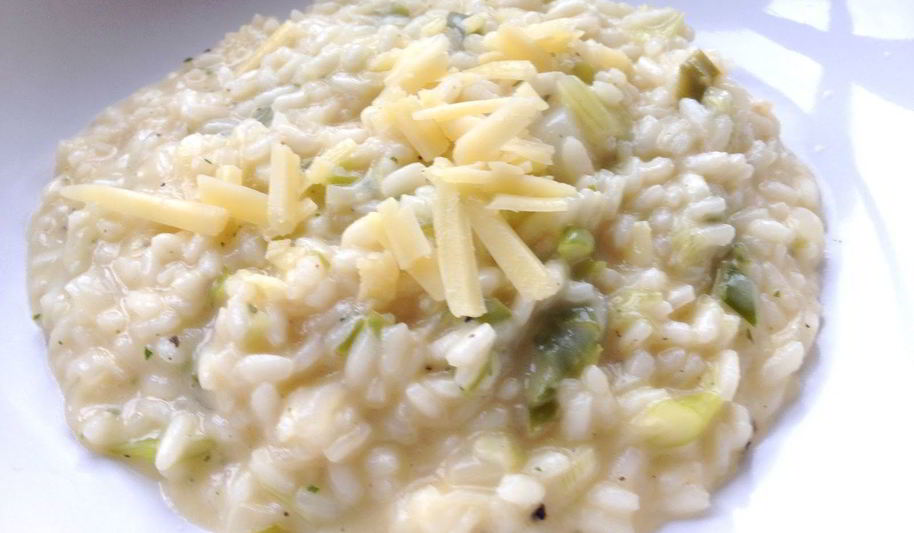 Рецепт ризотто с чеддером