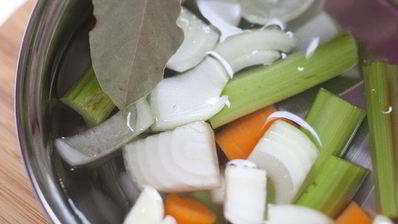 ризотто с горгонзолой и грушей