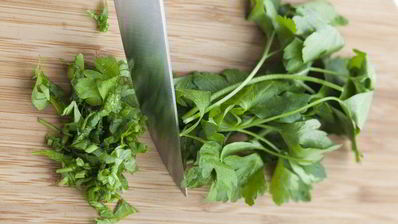 ризотто с горгонзолой и грушей