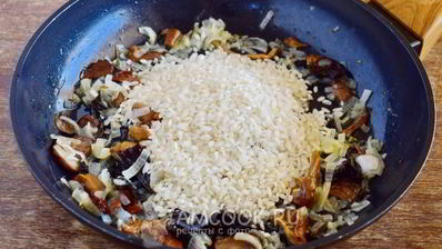 ризотто с грибами