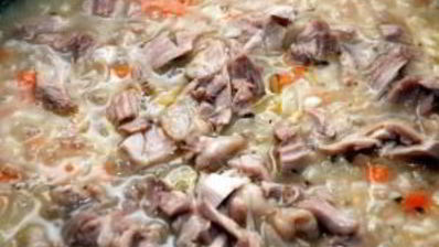 ризотто с индейкой