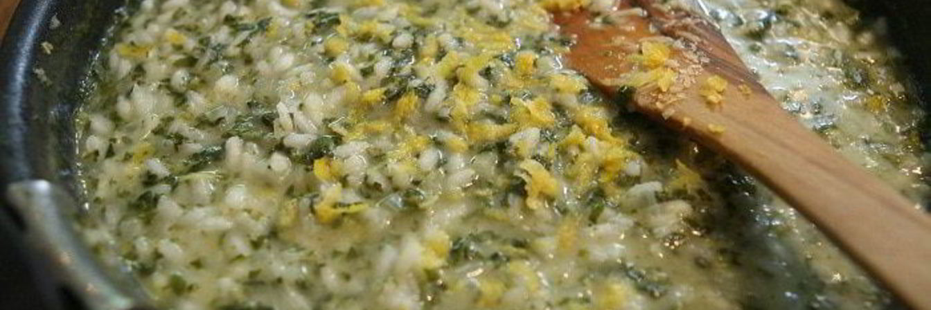 Ризотто с крапивой