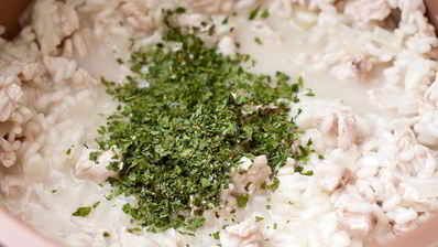 ризотто с курицей в мультиварке