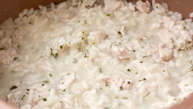 ризотто с курицей в мультиварке