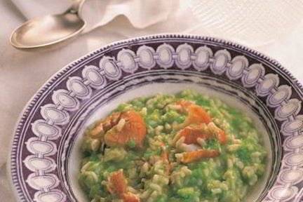 Ризотто с лангустинами