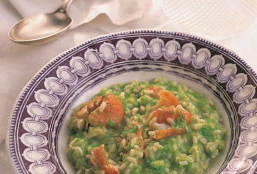 Ризотто с лангустинами