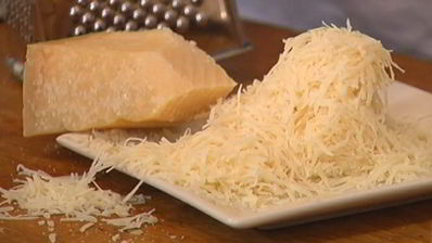 ризотто с мятой и ветчиной