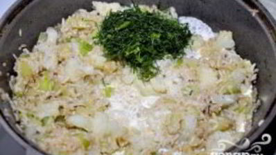 ризотто с овощами