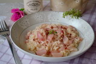 Ризотто с редисом