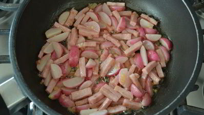 ризотто с редисом