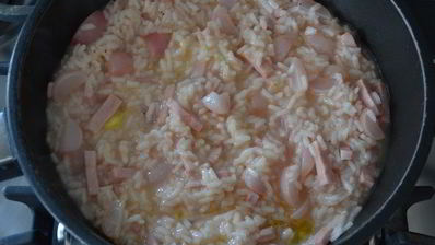 ризотто с редисом