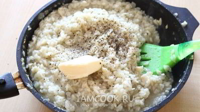 ризотто с рыбой