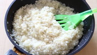 ризотто с рыбой