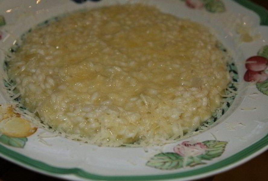 Ризотто с шампанским