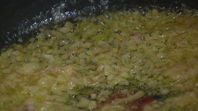 ризотто с тыквой и вермутом