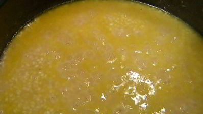 ризотто с тыквой и вермутом