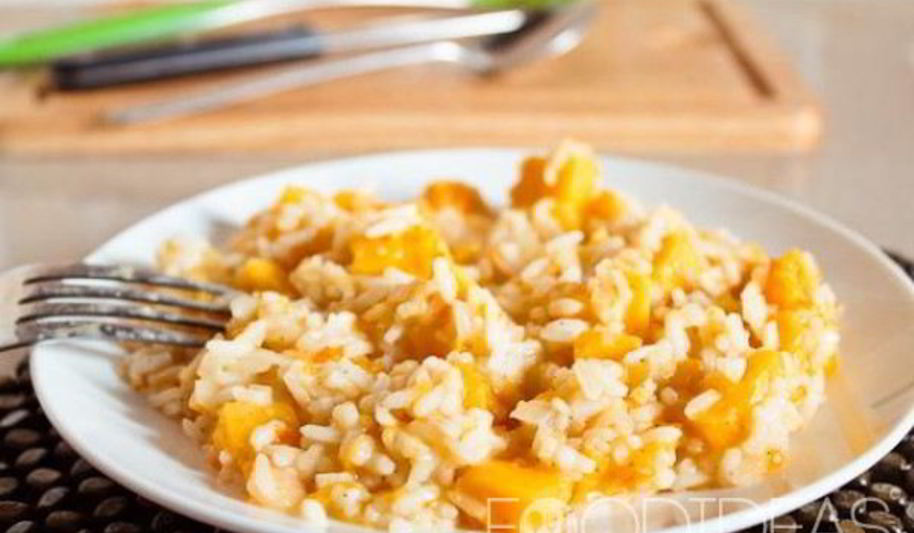 Рецепт ризотто с тыквой