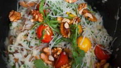 ризотто с вешенками