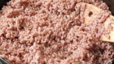 ризотто со свеклой