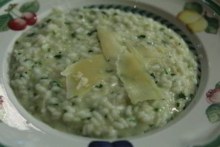 Цитрусовое ризотто