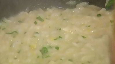 цитрусовое ризотто