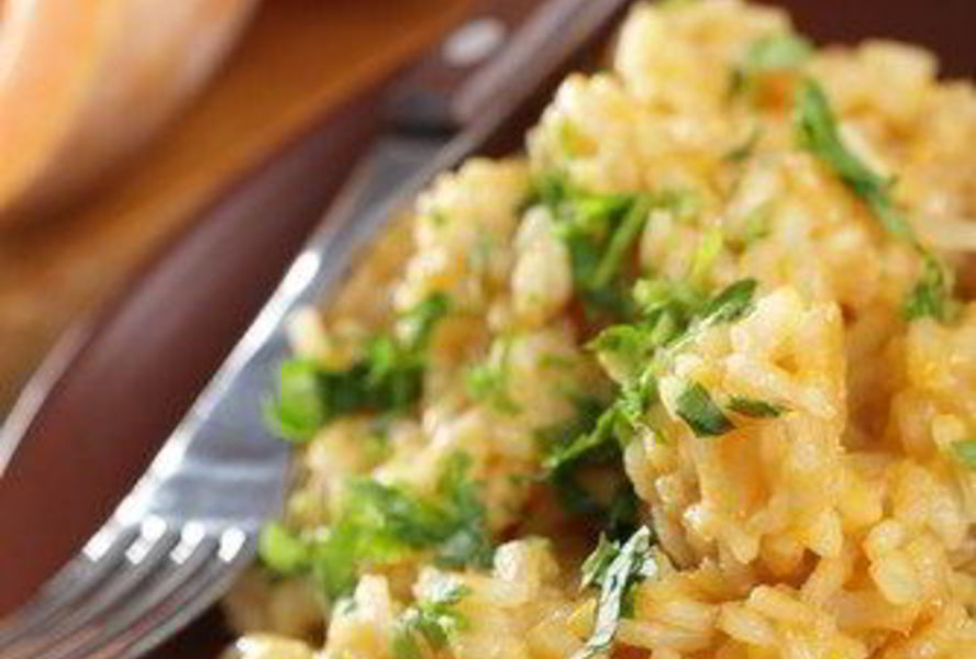 Тыквенное ризотто со специями