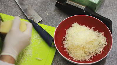 зеленое ризотто со скумбрией