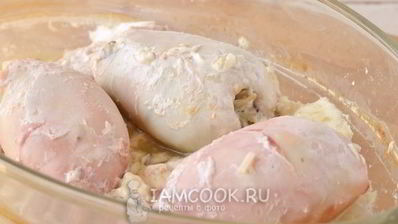 фаршированные кальмары в духовке