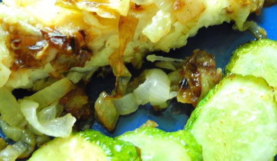 Рецепт камбалы с жареными огурцами по-французски