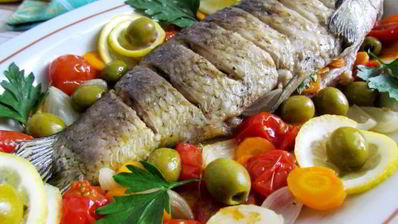 карп, запеченный в фольге