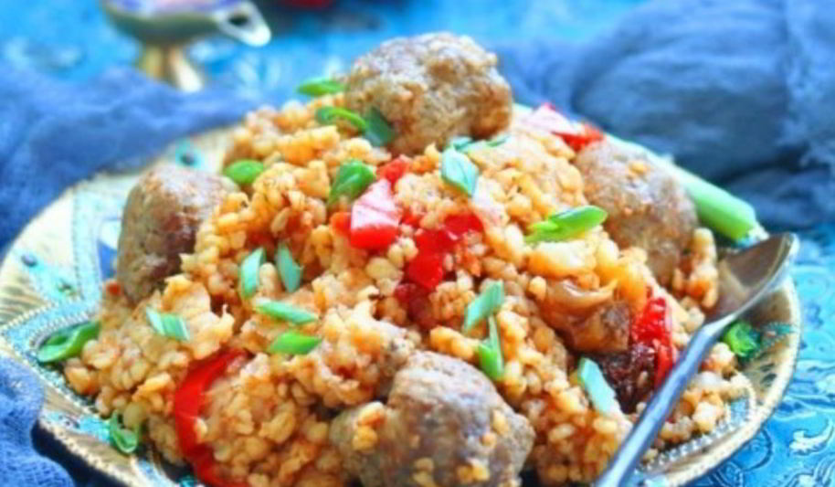 Рецепт кефтесей, запеченных с кускусом