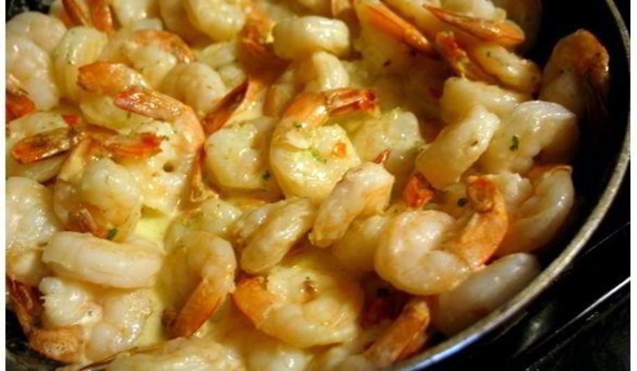 Рецепт креветок в сливочно-чесночном соусе
