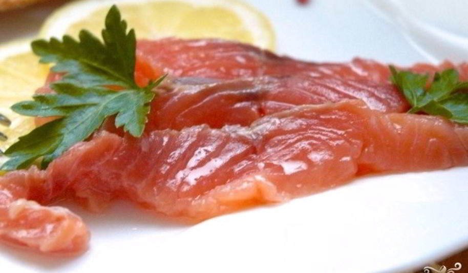 Рецепт малосольной горбуши