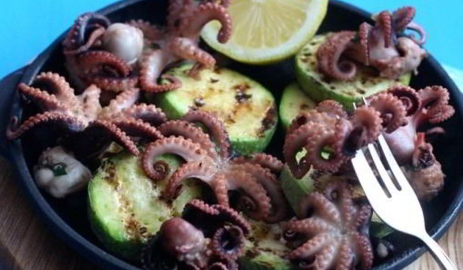 Рецепт осьминога на гриле