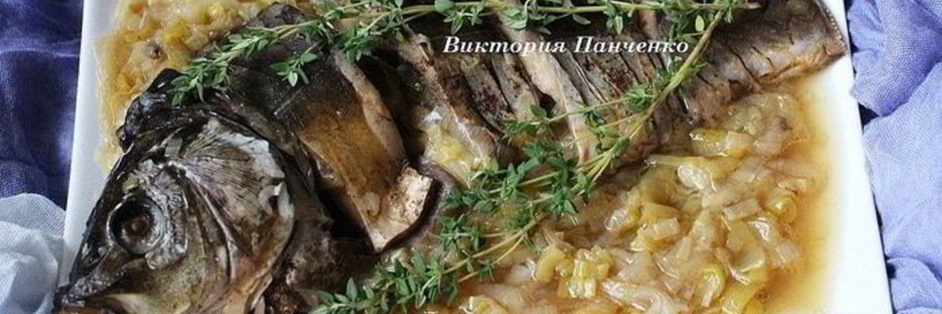 Рождественский карп в пиве