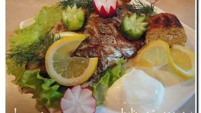 рыба на гриле