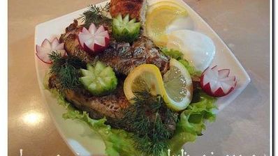 рыба на гриле